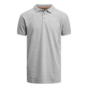 Jobman Mens Melange Polo Shirt / Gray